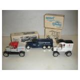 (3) Die Cast Car Banks  longest 8 inches