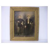 Vintage Framed Print  22x27 inches - damaged