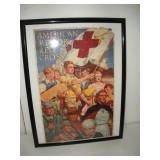 Original Junior Red Cross Poster  19x25 inches