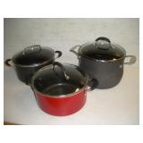 (3) CUISANT Sauce Pots