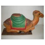 Vintage Plastic Blow Mold Camel  29 inches long