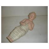 Vintage Plastic Blow Mold Baby Jesus  17 inches