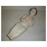 Vintage Plastic Blow Mold Baby Jesus  17 inches