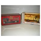 (2) Die Cast Truck Banks