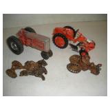 Metal Toy Tractors 8 inch