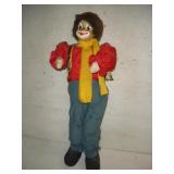 Porcelain 21 inch Clown (GB Retailers)