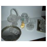 Crystal Trinket Boxes & Baskets