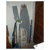 Wooden Ironing Boards & Sweepers