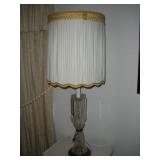 Crystal Prism Table Lamp  45 inches tall