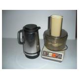 Food Processer and Coffee Server