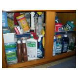 Large Lot of Cleaning Chemicals & Supplies