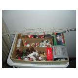 Miniature Plastic Christmas Animals