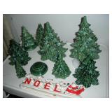 Small Ceramic Christmas Trees