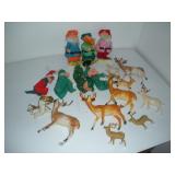 1950 Elf on the Shelf, Gnomes & Reindeers