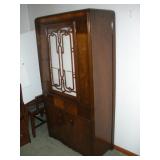 Walnut Waterfall China Cabinet