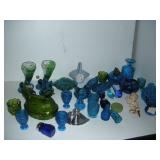 Jeannette & Indiana Blue Glass