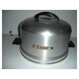 Spun Aluminum Cake Container