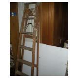 5 Step Wooden Step Ladder