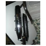 Stock Harley Davidson Exhuast Pipes