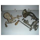 Apple Peeler & (2) Universal Food Grinders
