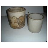 2 Gallon and Gallon Crock