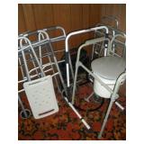 Handicap Walkers and Toilet