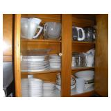 Dishware - contents of cuboard