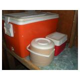 Coolers and Thermos