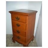 Hard Rock Maple 3 Drawer Stand  16x16x29 inches