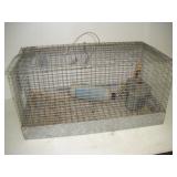 Small Animal Cage w/Accessories  13x24x12 inches
