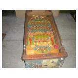 Bally pinball bingo machine missing back and legs