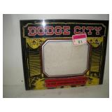 Dodge City Back Plexiglass  24x20 inches