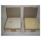 (6) Vintage Red, White & Blue Gambling Ticket