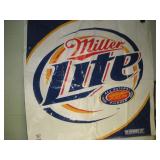 Miller Lite Banner  46x48 inches