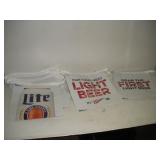 (3) Miller Lite Beer Banners