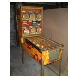Bally Dixieland numbers bingo pinball machine