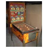 Bally Dixieland numbers bingo pinball machine