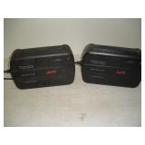 (2) APC ES350 Battery Back-Up Surge Protection