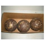 (3) Chicago Coin Arcade Bowling Machine Balls