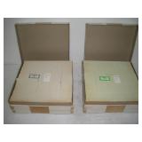 (6) Vintage Red, White & Blue Gambling Ticket