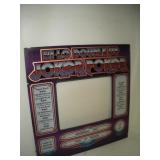 "Hi-Lo Double Up Joker Poker" Back Plexiglass