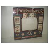 Jackpot Bonus Back Plexiglass  22x22 inxhes