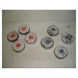 (8) Puck Bowler Pucks