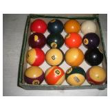 Set of Pool Table Balls