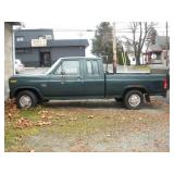 1986 FORD F150 Ext Cab Pick Up Truck