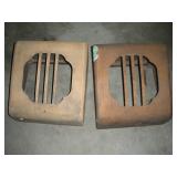 Wooden Speaker Boxes