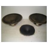 (2) 12 inch Speakers & (1) 7 1/2 inch Speaker -