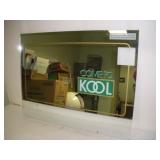Vintage Kool Cigarette Machine Mirrored Back Glass