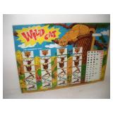 "Wild Cat" by Games Inc. Arcade Game Back Glass