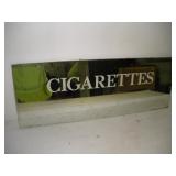 Vintage Cigarette Machine Mirrored Back Glass